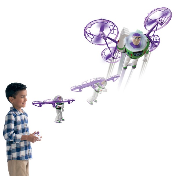 Buzz Lightyear Flying RC Hi-Tech Edition Action Figure - Toy Story 5