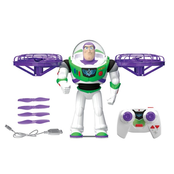Buzz Lightyear Flying RC Hi-Tech Edition Action Figure - Toy Story 5