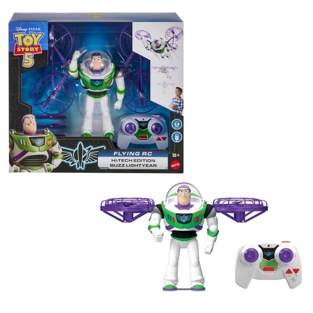 Buzz Lightyear Flying RC Hi-Tech Edition Action Figure – Toy Story 5 Buzz Lightyear Flying RC Hi-Tech Edition Action Figure – Toy Story 5