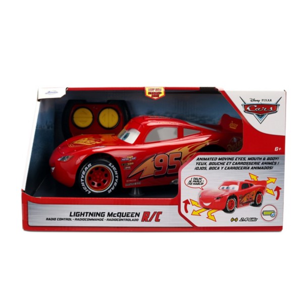 Lightning McQueen RC Animated Vehicle by Jada - Cars