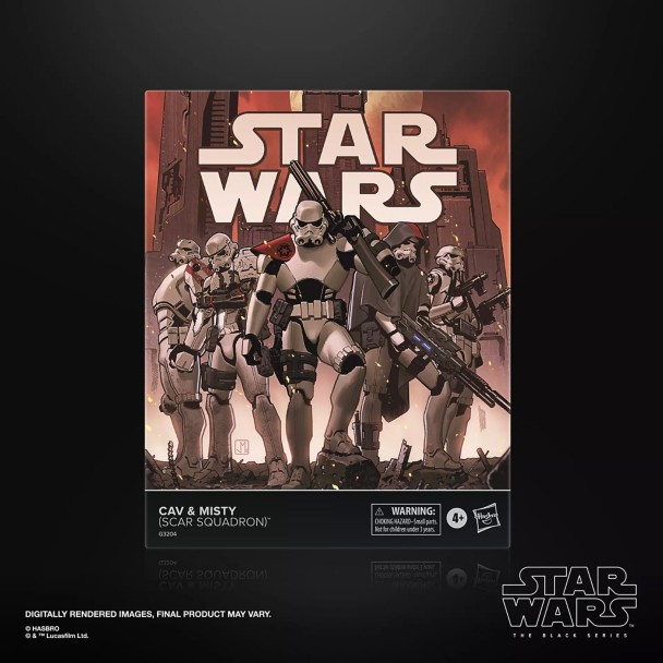 Misty & Cav (SCAR Squadron) Action Figure Set by Hasbro - Star Wars The Black Series
