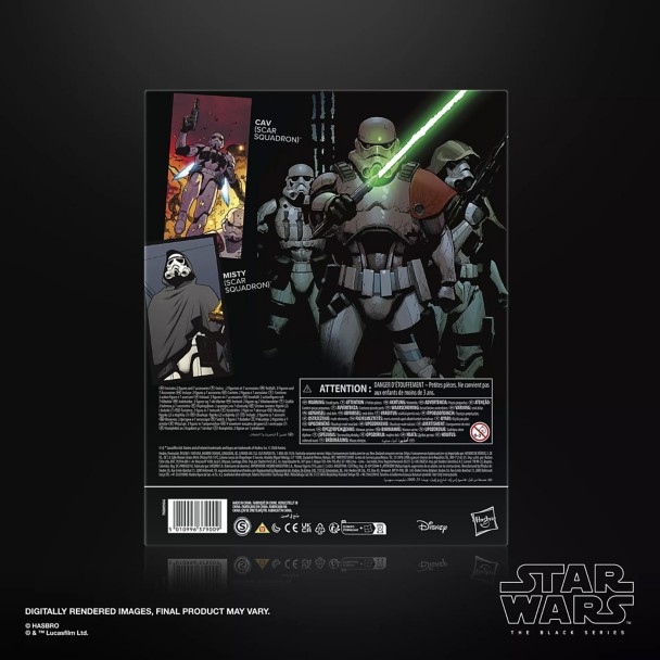 Misty & Cav (SCAR Squadron) Action Figure Set by Hasbro - Star Wars The Black Series