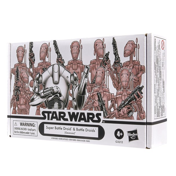 Star Wars The Vintage Collection Super Battle Droid & Battle Droids Action Figure Set by Hasbro