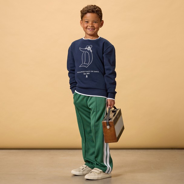 Mickey Mouse Disneyland Logo Pullover Sweatshirt for Adults