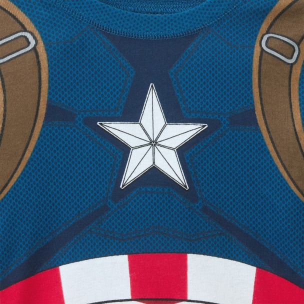 Captain America Costume PJ PALS for Kids