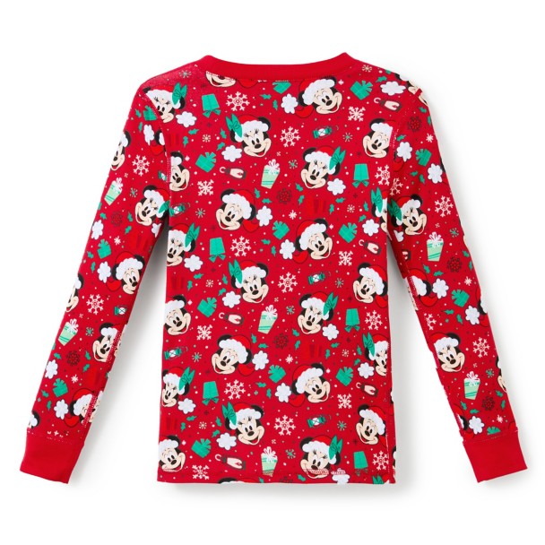Santa Mickey and Minnie Mouse Holiday PJ PALS for Kids