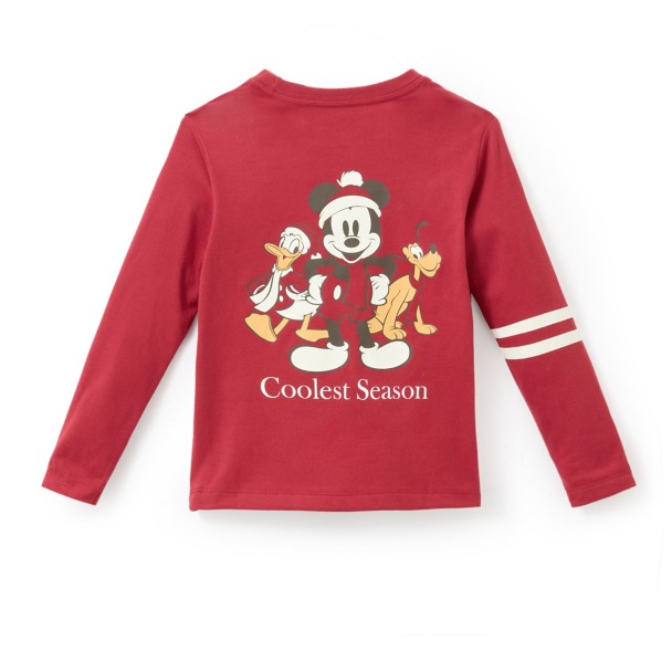 Mickey Mouse and Friends ''Coolest Season'' Long Sleeve T-Shirt for Kids