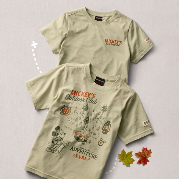 Mickey Mouse ''Outdoor Club'' T-Shirt for Kids by Columbia