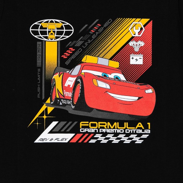 Disney and Pixar's Cars with Formula 1® Lightning McQueen T-Shirt for Kids