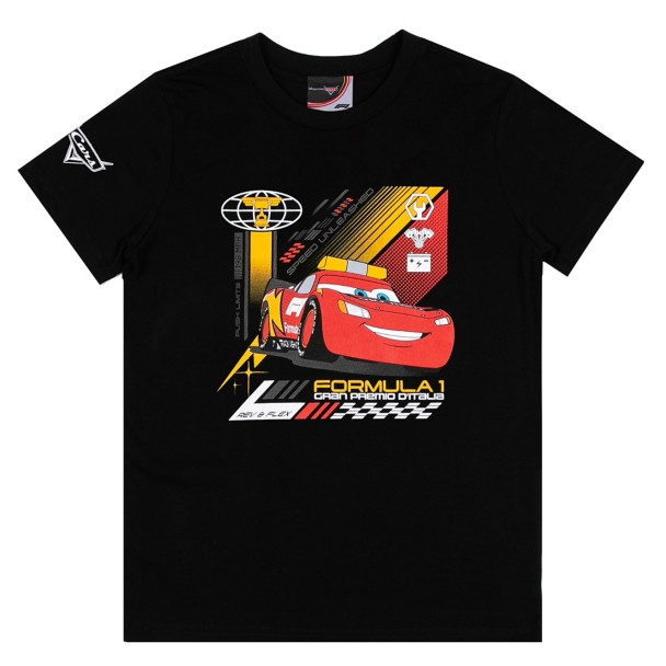 Disney and Pixar's Cars with Formula 1® Lightning McQueen T-Shirt for Adults