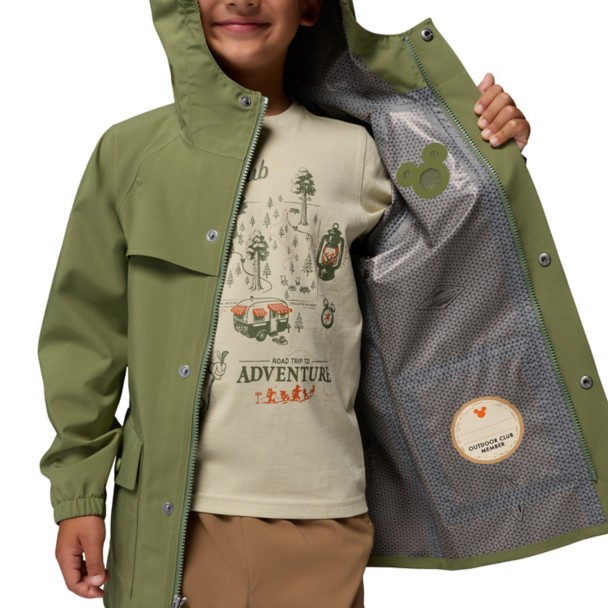 Mickey Mouse Ear Hooded Jacket for Kids by Columbia