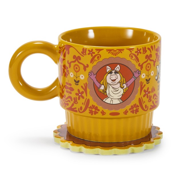 Miss Piggy Mug and Coaster Set - The Muppet Show 50th Anniversary - Exclusive