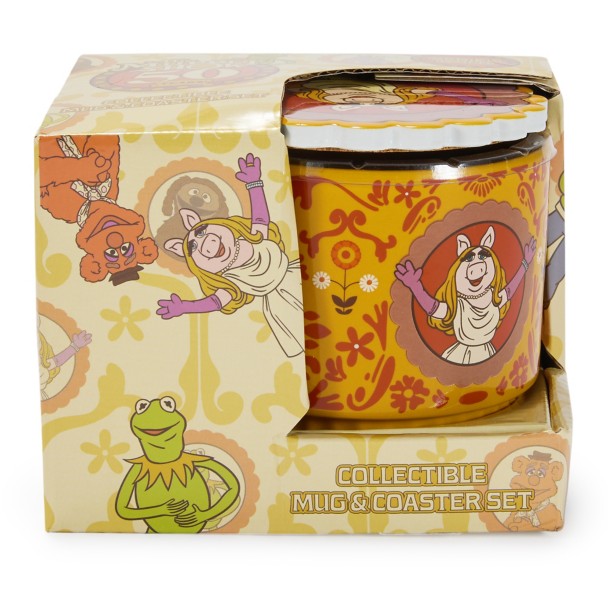 Miss Piggy Mug and Coaster Set - The Muppet Show 50th Anniversary - Exclusive
