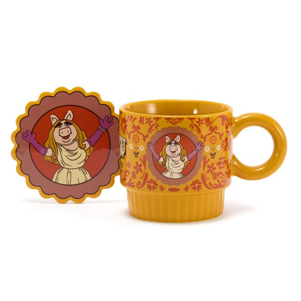 Miss Piggy Mug and Coaster Set – The Muppet Show 50th Anniversary – Exclusive