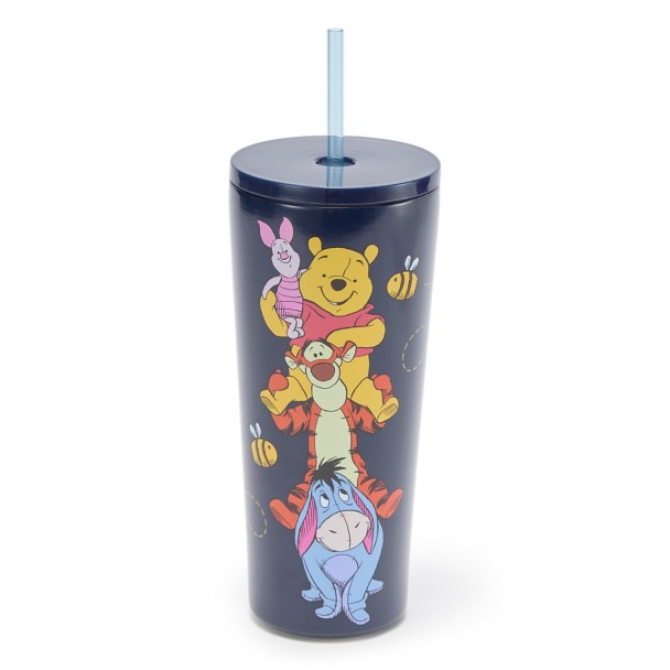 Winnie the Pooh and Pals 24 oz. Stainless Steel Starbucks® Travel Tumbler with Straw