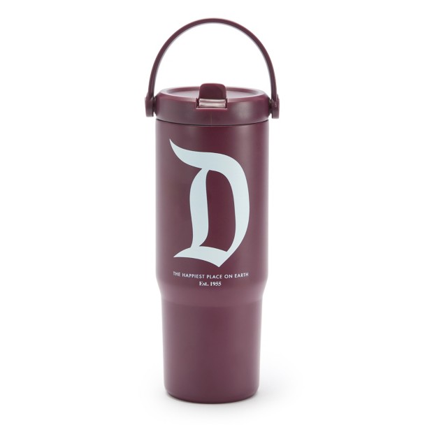 Disneyland 27 oz. Stainless Steel Water Bottle with Built-In Straw – Maroon Disneyland 27 oz. Stainless Steel Water Bottle with Built-In Straw – Maroon