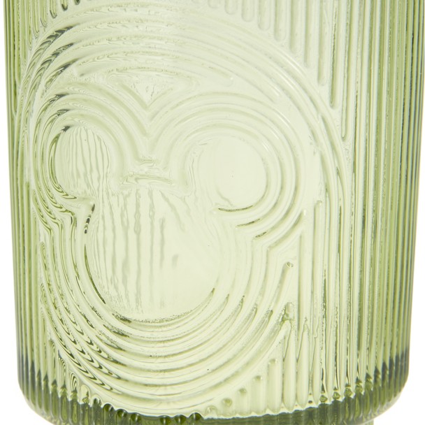 Mickey Mouse Icon Tall Glass Set - Green
