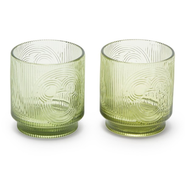 Mickey Mouse Icon Glass Set - Green