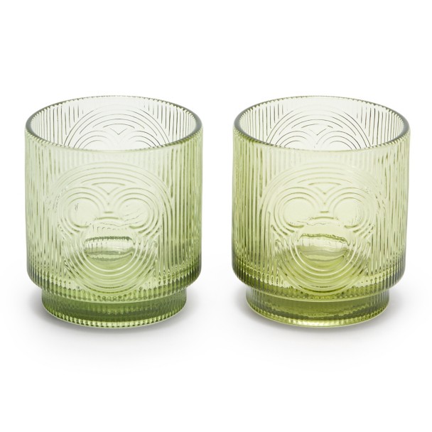 Mickey Mouse Icon Glass Set – Green