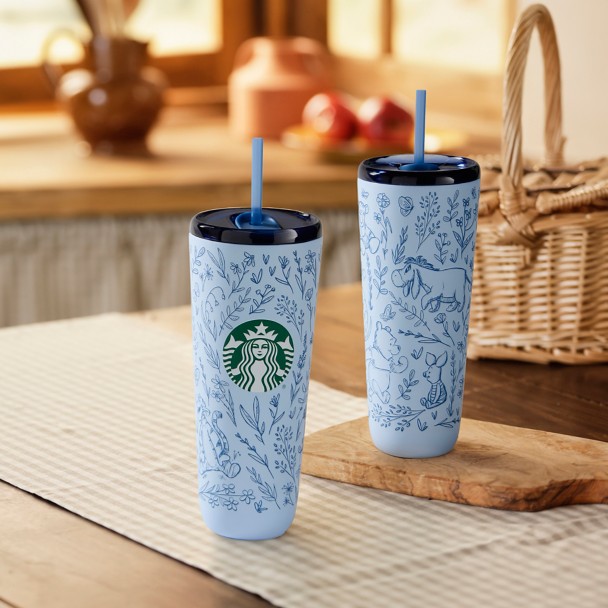 Winnie the Pooh and Pals 24 oz. Stainless Steel Starbucks® Travel Tumbler with Straw
