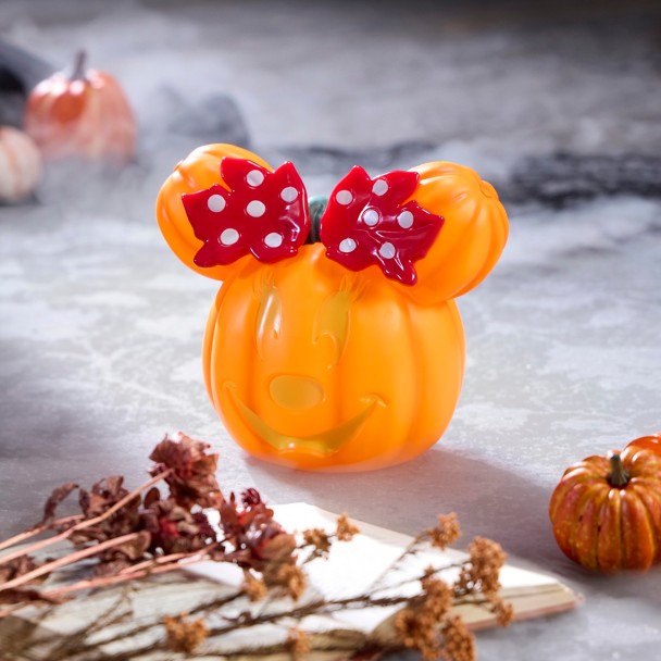 Minnie Mouse Light-Up and Sound Jack-o'-Lantern
