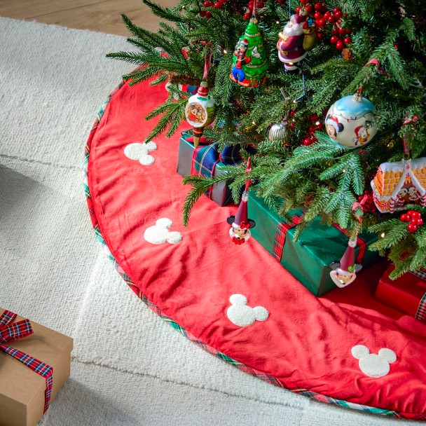 Mickey Mouse and Friends Fantasyland Castle Reversible Holiday Tree Skirt