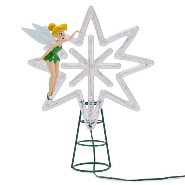 Tinker Bell Light-Up Christmas Tree Topper – Peter Pan Tinker Bell Light-Up Christmas Tree Topper – Peter Pan