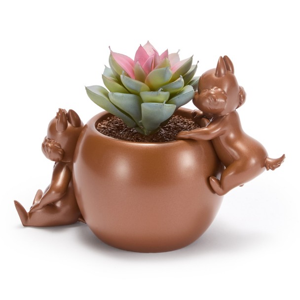 Chip 'n Dale Faux Succulent Holder