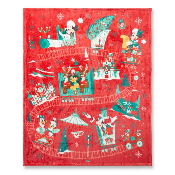 Mickey and Minnie Mouse Holiday Hooded One-Piece Pajama for Adults