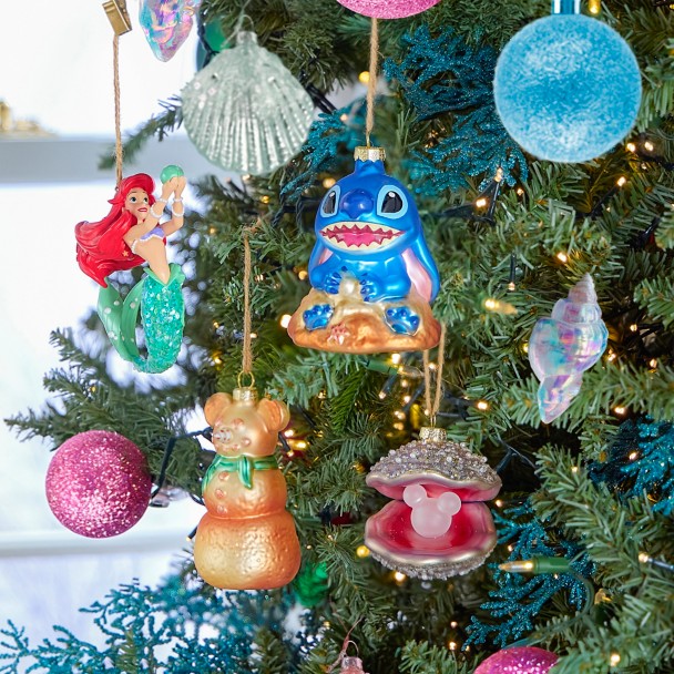 Stitch Glass Ornament - Lilo & Stitch