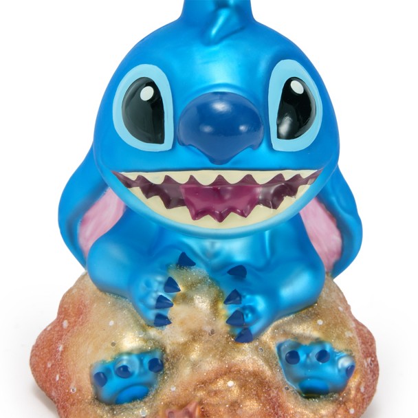Stitch Glass Ornament - Lilo & Stitch