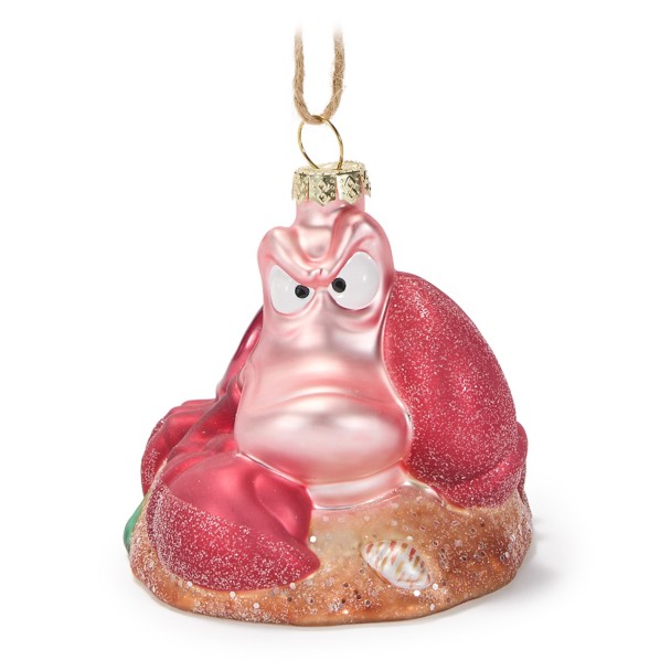 Sebastian Glass Ornament – The Little Mermaid Sebastian Glass Ornament – The Little Mermaid