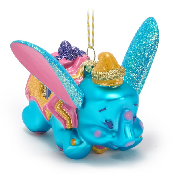 Dumbo the Flying Elephant Glass Ornament Dumbo the Flying Elephant Glass Ornament