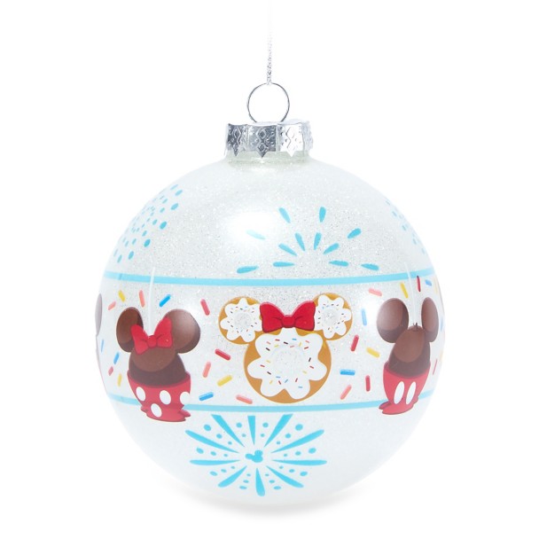 Mickey Mouse Sandman Glass Ornament
