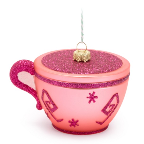 Teacup Glass Ornament - Mad Tea Party - Alice in Wonderland