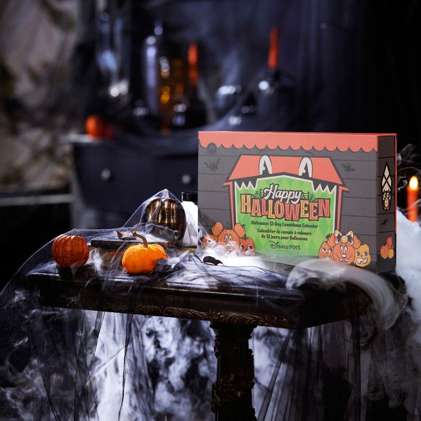 Mickey Mouse and Friends 13-Day Halloween Countdown Calendar Mystery Pin Set - Limited Edition