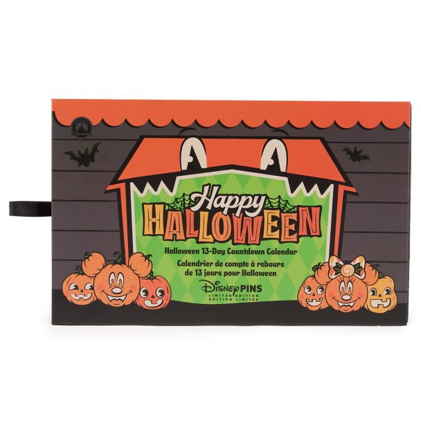 Mickey Mouse and Friends 13-Day Halloween Countdown Calendar Mystery Pin Set – Limited Edition Mickey Mouse and Friends 13-Day Halloween Countdown Calendar Mystery Pin Set – Limited Edition