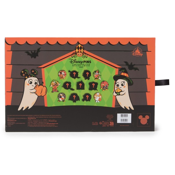 Mickey Mouse and Friends 13-Day Halloween Countdown Calendar Mystery Pin Set - Limited Edition