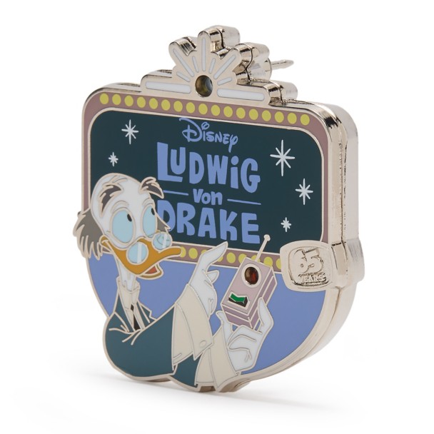 Ludwig Von Drake 65th Anniversary Light-Up Pin - Walt Disney's Wonderful World of Color - Limited Release