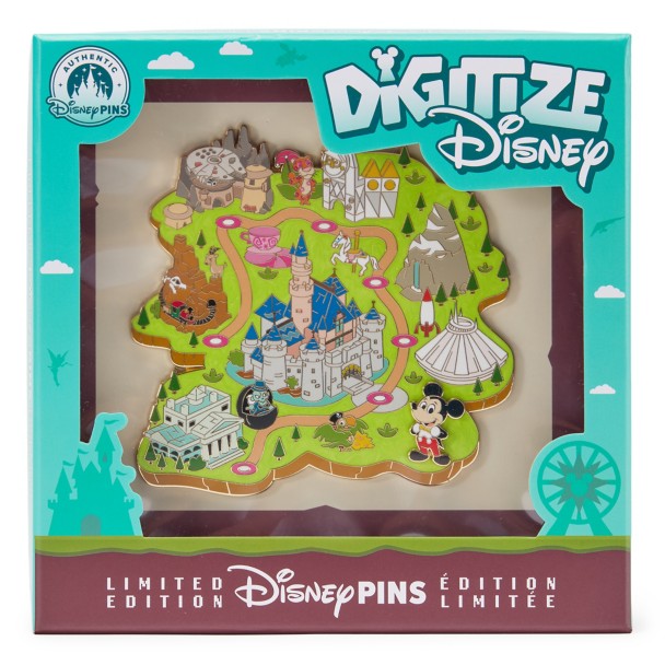 Digitize Disney Jumbo Pin - Disneyland - Limited Edition