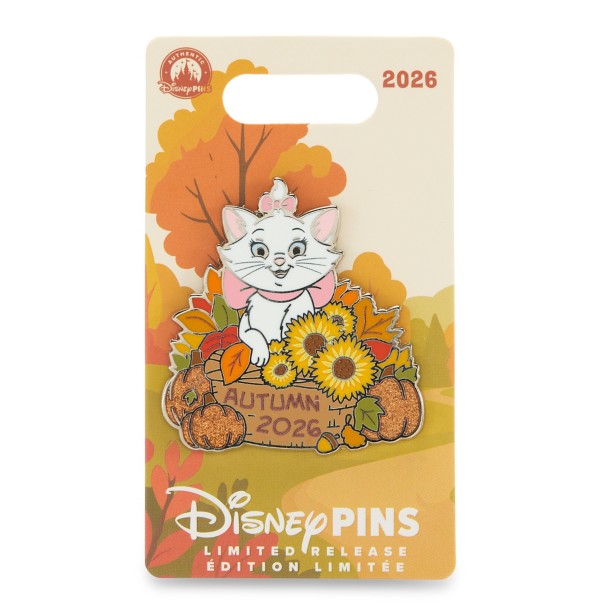Marie Autumn 2026 Pin - The Aristocats - Limited Release