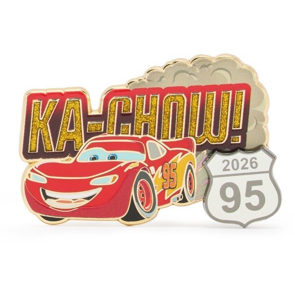 Lightning McQueen ”Ka-Chow!” Pin – Cars – Lightning McQueen Day 2026 – Limited Edition Lightning McQueen ”Ka-Chow!” Pin – Cars – Lightning McQueen Day 2026 – Limited Edition