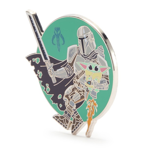 Din Djarin and Grogu Pin - Star Wars The Mandalorian and Grogu