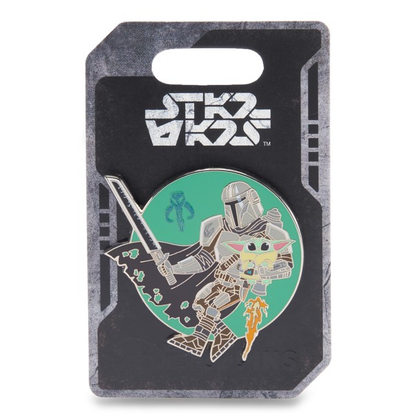 Din Djarin and Grogu Pin - Star Wars The Mandalorian and Grogu