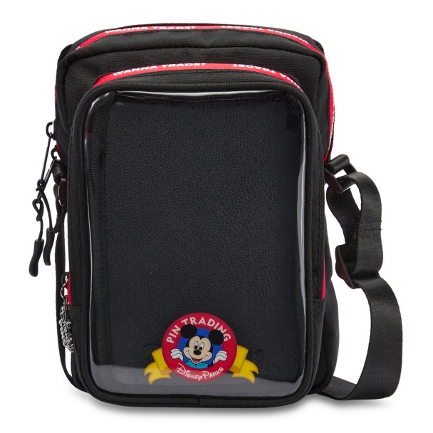 Mickey Mouse Disney Parks Pin Trading Sling Bag Mickey Mouse Disney Parks Pin Trading Sling Bag