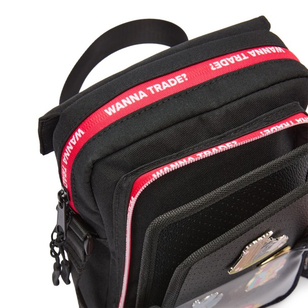 Mickey Mouse Disney Parks Pin Trading Sling Bag