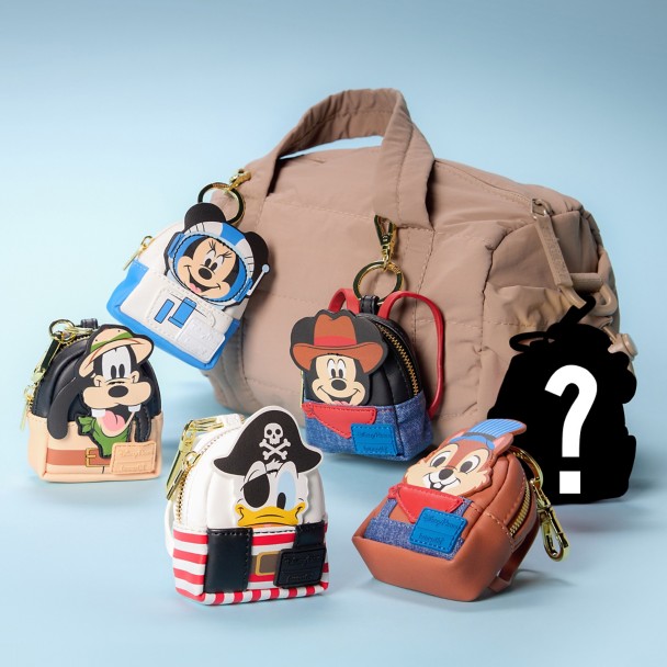 Mickey Mouse and Friends Attraction Costume Loungefly Mini Backpack Mystery Bag Charms - 1-Pc.
