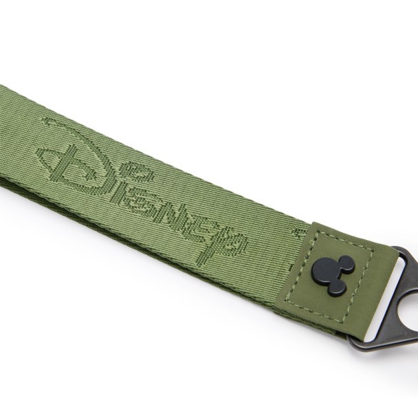 Mickey Mouse Icon Disney Wristlet Zip Case - Olive