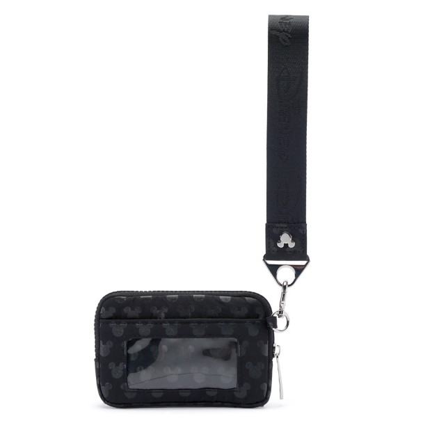 Mickey Mouse Icon Disney Wristlet Zip Case - Black