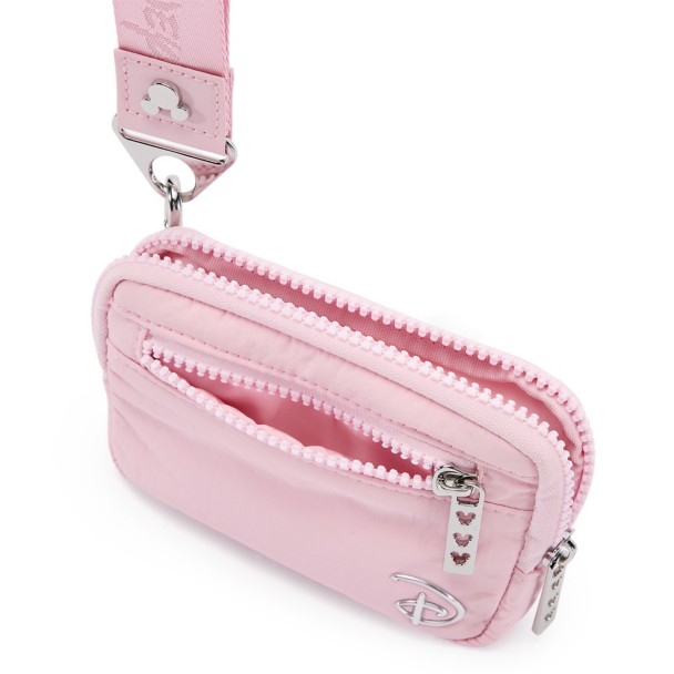 Mickey Mouse Icon Disney Wristlet Zip Case - Pink